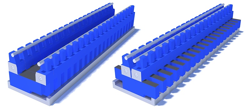 Multi-V adjustable bending dies