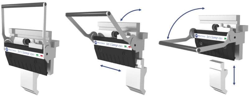 JetClamp punchholders for press brakes Promecam - EURO