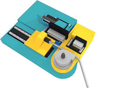 Draw tube bending process