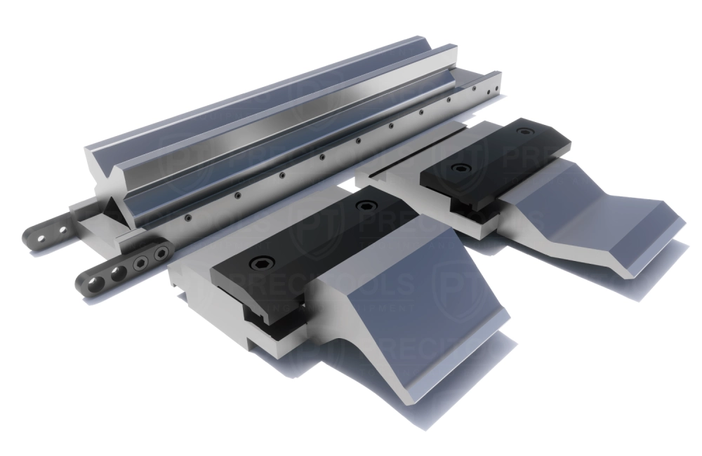 Press brake adapters and holders for Promecam system