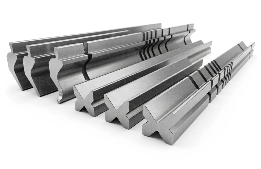 Press brake tooling sectioned / segmented sets