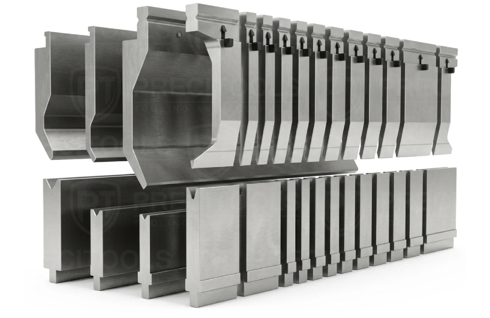 Press brake tooling for LVD System